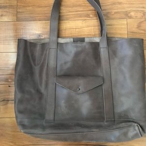 ABLE Leather Sewunet Carryall